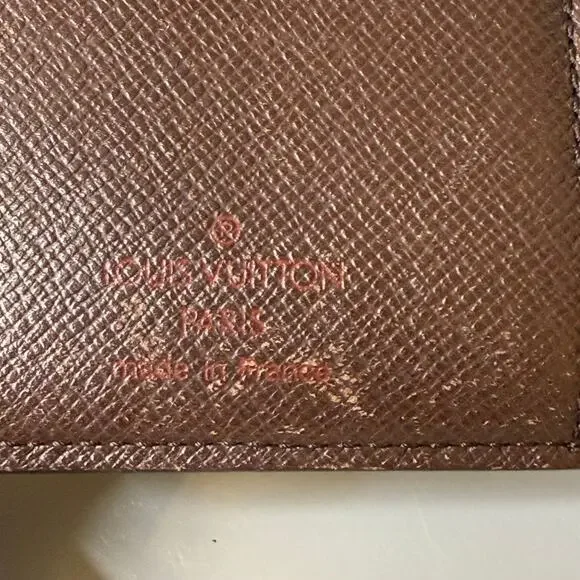 Louis Vuitton Damier Ebene Kisslock Wallet - Picture 2 of 8